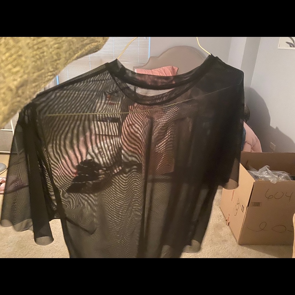 SHEIN sheer top